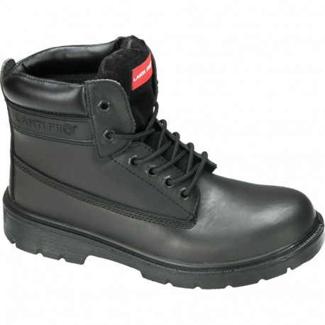 Nahast mustad saapad, sb src, "39", ce, lahti