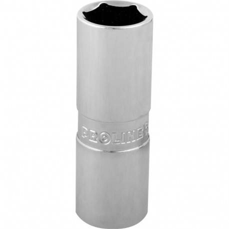 Nasadka 6-kątna do świec cv,wkł.gumowa 16mm proline zawie