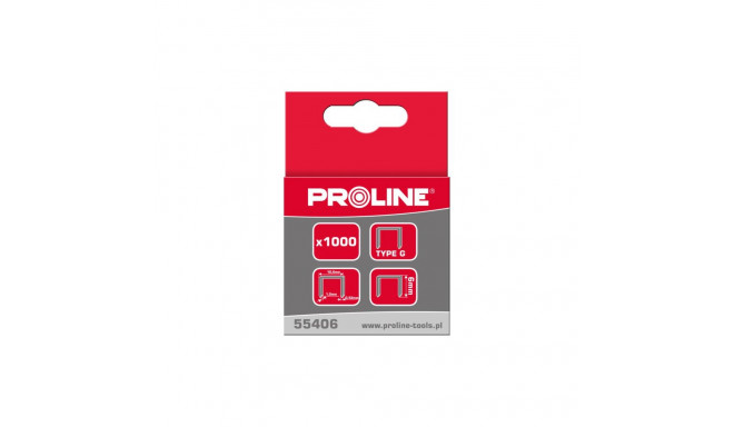 Zszywki typ g/11, 10mm, 10,6*1,2mm, 1000 szt, proline