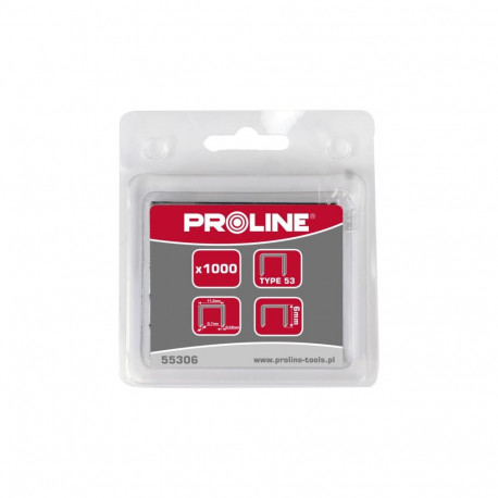 55314 karastatud klambrid tüüp 53 L=14mm, Proline