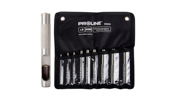 32020 Proline 9-osaline nahaläbistajate komplekt, 2,5–10 mm