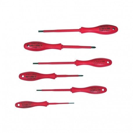 elektrotehnilised kruvikeerajad kk25bl - komplekt 6 tk 1000v 