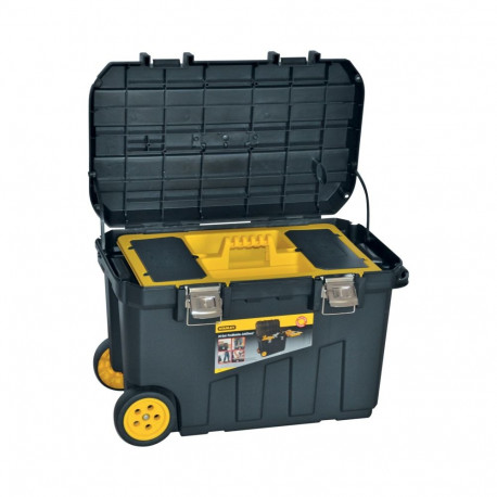 Ratastega kast 24 gallonit + metallist kinnitused 759*473*486mm