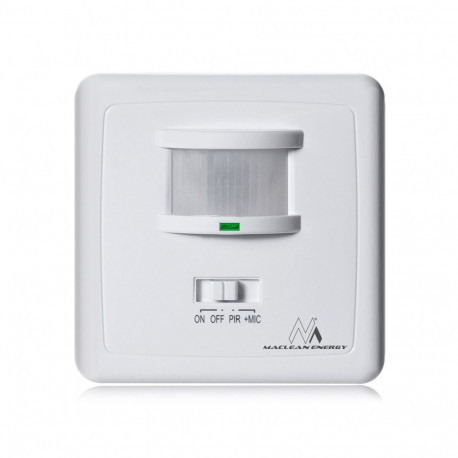 MCE18 seina liikumis- ja helitundlik andur pir mic Maclean Energy