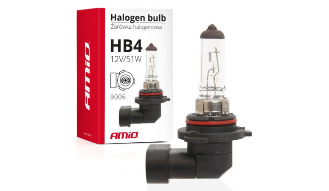 Halogeenpirn HB4 12V 51W 9006 AMiO-01480