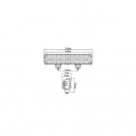 1923 LED valguspaneel Noxon Bar Cree 90W D30