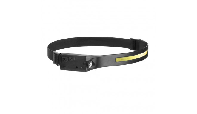 Latarka czołowa LED COB + XPE z akumulatorem 1200 mAh