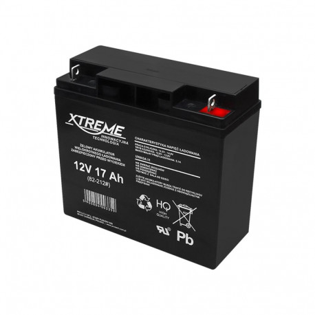 82-212# Akumulator żelowy 12v 17ah xtreme 165x180x77_5