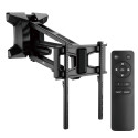 Uchwyt elektryczny do TV nad kominek Maclean, max VESA 600x400, pilot wifi, 37"-70", max 35kg, MC-89