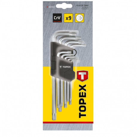 Torx T10-T50 võtmed, 9-osaline komplekt