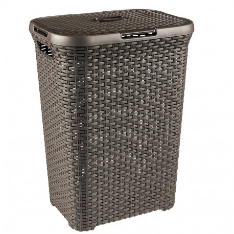 Curver Natural Style 60L tume pesukorv