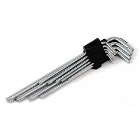 pikad torx-võtmed 230 mm 9 tk tkl amio-01039