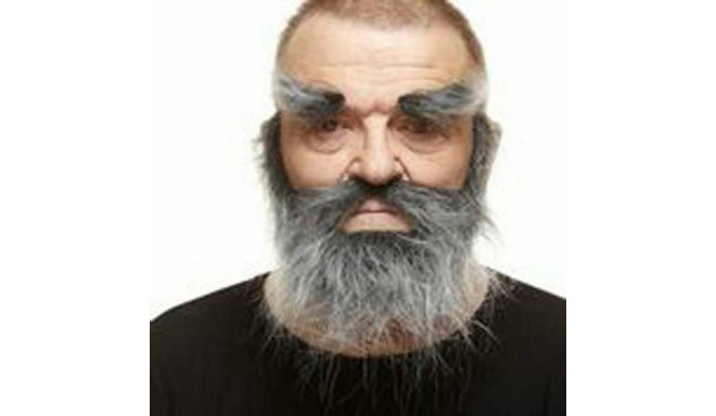 False beard My Other Me Grey