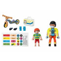 Playset Playmobil City Life - Paramedic with Patient 71245 15 Daudzums