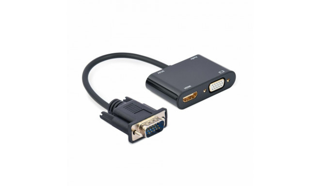 Адаптер VGA—HDMI GEMBIRD A-VGA-HDMI-02