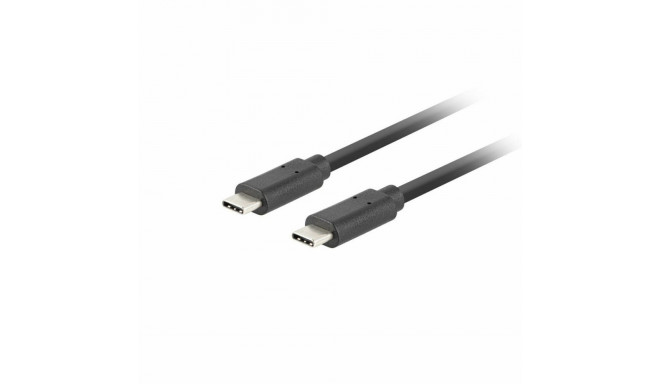 USB-C-kaabel Lanberg CA-CMCM-32CU-0005-BK Must 50 cm