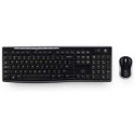 Мышь и клавиатура Logitech LGT-MK270-US Чёрный QWERTY Qwerty US