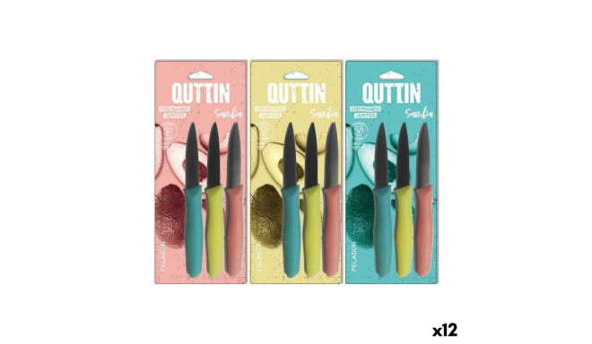 Nugade Komplekt Quttin Samba 3 Tükid, osad 19,5 x 2 x 1 cm (12 Ühikut)