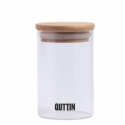 Läbipaistev Klaaspurk Quttin    6,5 x 11 cm Silikoon 250 ml (24 Ühikut)