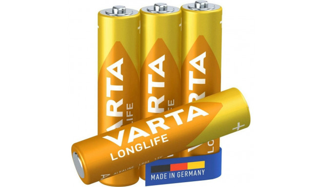 Leelispatareid Varta 4103 1,5 V AAA (4 Ühikut)