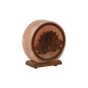 Laualamp Home ESPRIT Pruun Roosa Puit Sool 15 W 220 V 16 x 7 x 18 cm