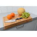 Cutting board Quttin Bamboo 45 x 35 x 1,2 cm (4 Units)