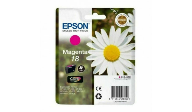 Ühilduv Tindikassett Epson C13T18034012 Fuksiinpunane