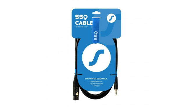 USB-kaabel Sound station quality (SSQ) SS-2073 Must 0,5 m