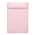 Reversible Bedspread HappyFriday Basic Dash Pink Navy Blue 240 x 260 cm