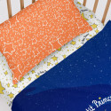 Bedding set HappyFriday Le Petit Prince Migration Multicolour Baby Crib 2 Pieces