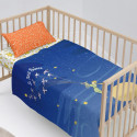 Bedding set HappyFriday Le Petit Prince Migration Multicolour Baby Crib 2 Pieces