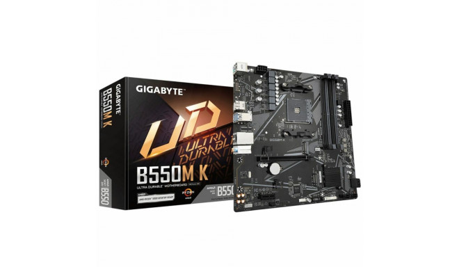 Emaplaat Gigabyte B550M K 1.0 AMD B550 AMD AMD AM4