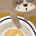 Hällikaitse HappyFriday Moshi Moshi Sleepy sloth Mitmevärviline 210 x 40 cm