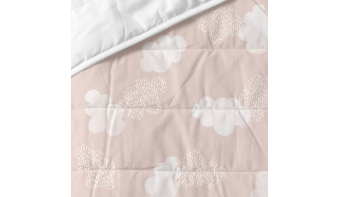 Bedspread (quilt) HappyFriday BASIC KIDS Pink Baby Crib