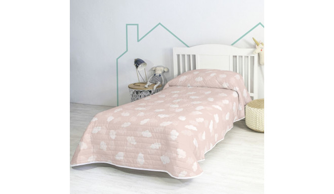 Bedspread (quilt) HappyFriday BASIC KIDS Pink 180 x 260 cm