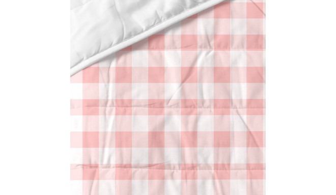 Bedspread (quilt) HappyFriday BASIC KIDS Pink 100 x 130 cm Baby Crib