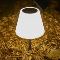 Laualamp Lumisky Lady Spike Bouffant Valge Metall