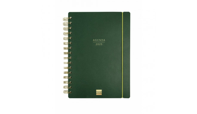 Diary Finocam Haiku Green A5 15,5 x 21,2 cm 2024-2025