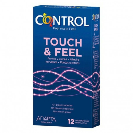 Kondoomid Touch and Feel Control (12 uds)