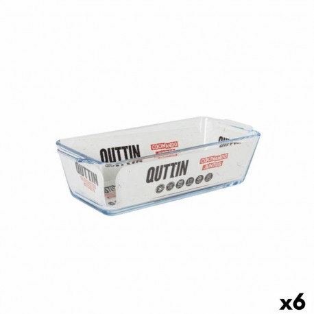 Ahjuvorm Quttin   Klaas Ristkülikukujuline 825 ml 23,1 x 10 x 6,1 cm (6 Ühikut)