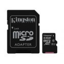 Kingston mälukaart microSDXC 64GB UHS-I Class 10