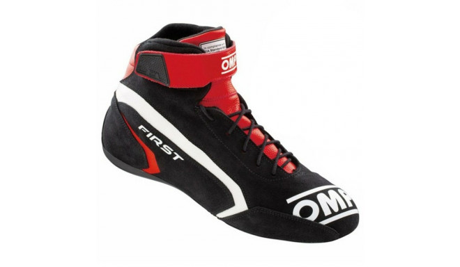 Racing Ankle Boots OMP FIRST Black/Red 41