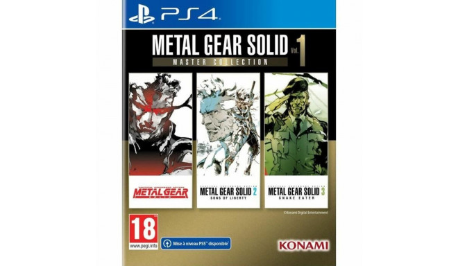 PlayStation 4 Video Game Konami Metal Gear Solid: Master Collection Vol.1