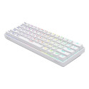 Keyboard Savio WHITEOUT X2 RED Black Qwerty US