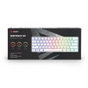 Klaviatuur Savio WHITEOUT X2 RED Must Qwerty US