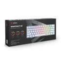 Klaviatuur Savio WHITEOUT X2 RED Must Qwerty US