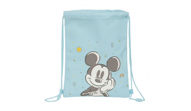 Mugursoma ar lencēm Mickey Mouse Clubhouse Baby Zils 26 x 34 x 1 cm