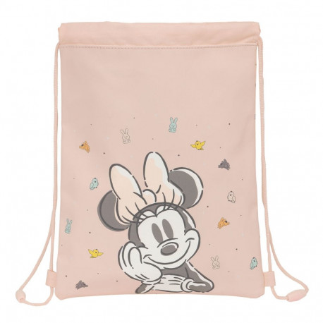 Paeltega kingikott Minnie Mouse Baby Roosa 26 x 34 x 1 cm