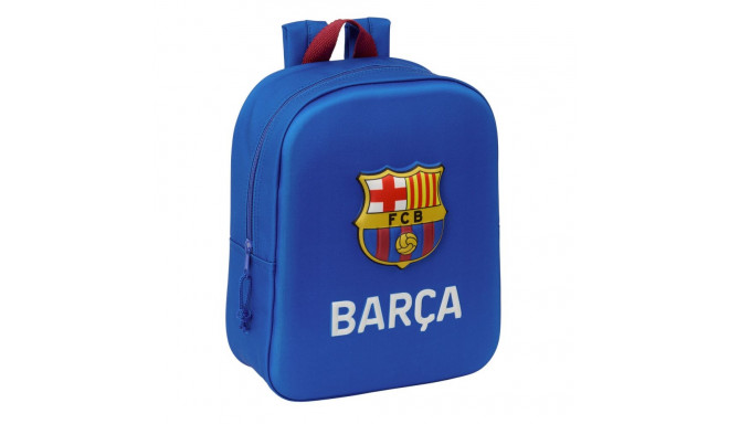 Kooliseljakott F.C. Barcelona Meresinine 22 x 27 x 10 cm 3D