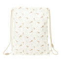 Backpack with Strings Sophie la Girafe Beige 26 x 34 x 1 cm